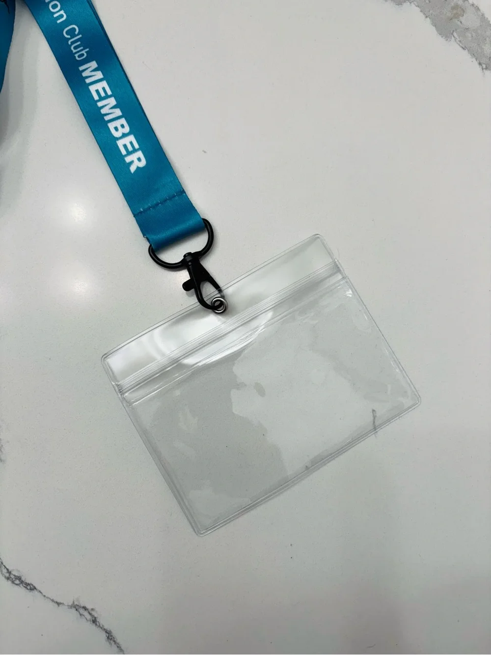 (2) NWOT Disney Vacation Club Snack Themed Lanyard with ID Holder